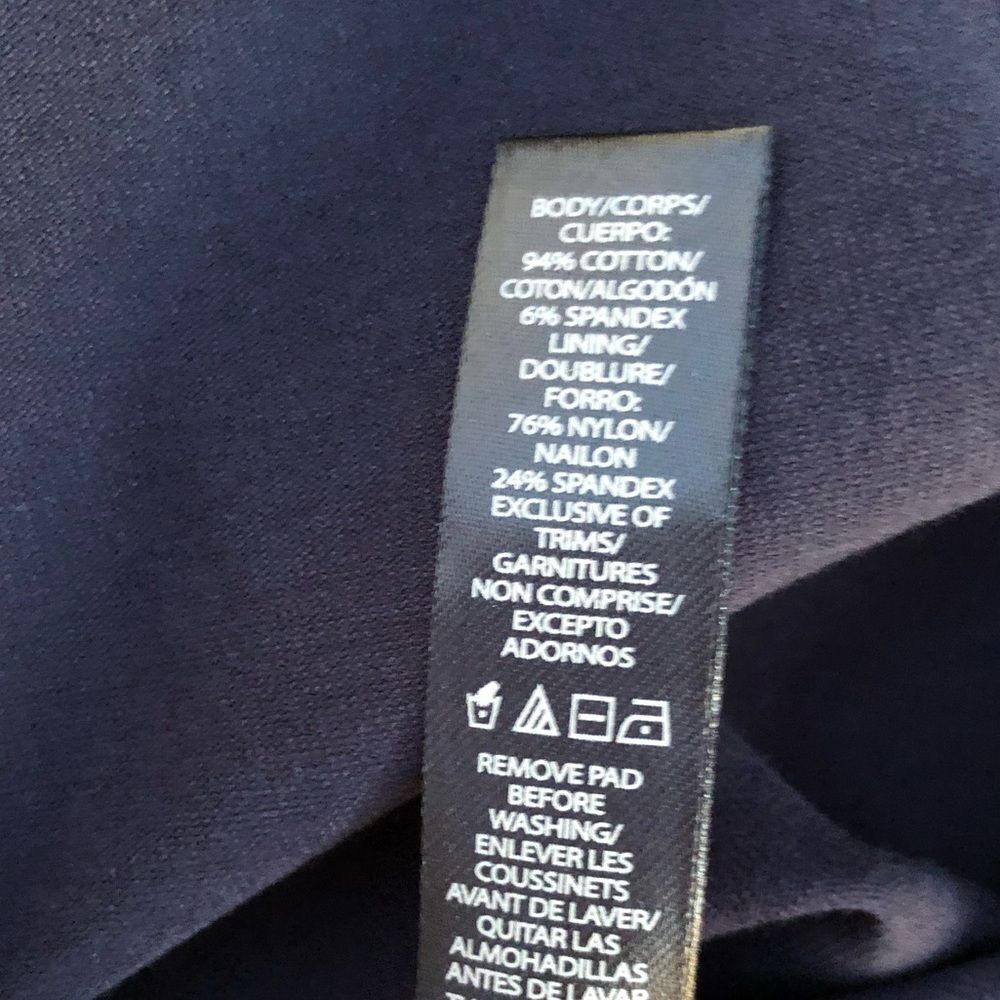 VS Bra‎ Tops Halter Swim Top With Gold Trim - Picture 9 of 10